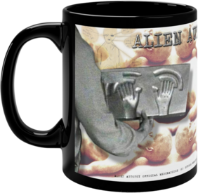 Alien Autopsy Black Glossy Mug