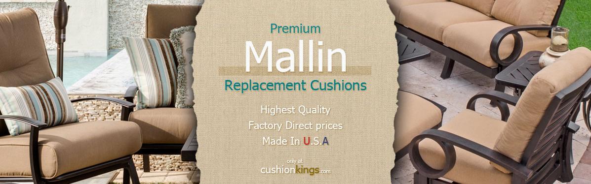 Mallin Replacement Cushions Sunbrella Replacement Cushions