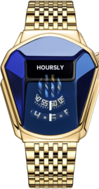 Unisex Futuristic Alien Tech Watch, in many colour combinations and with 'Friendship Bracelet'