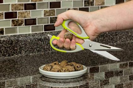 Multi Function Kitchen Scissors in Pakistan for Cracking Nuts