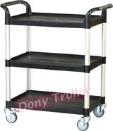 plastic shelving utility carts