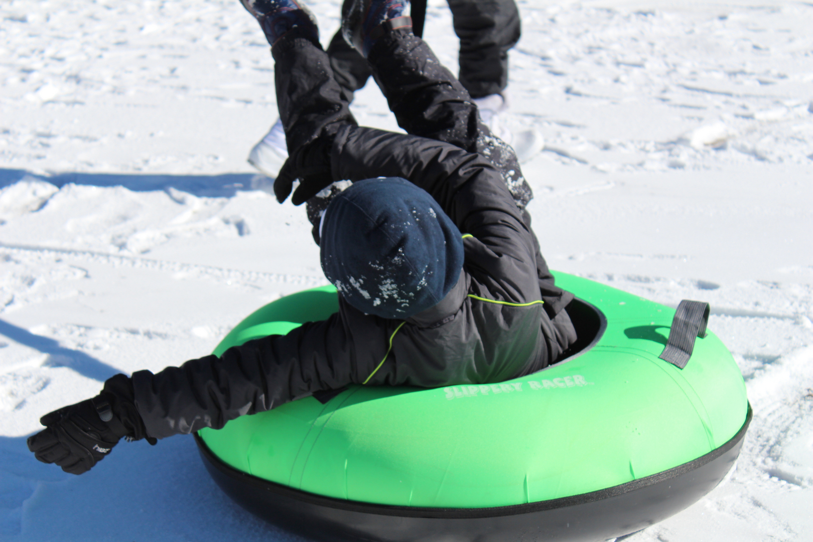 Slippery Racer Grande XL Commercial Inflatable Snow Tube Sled 