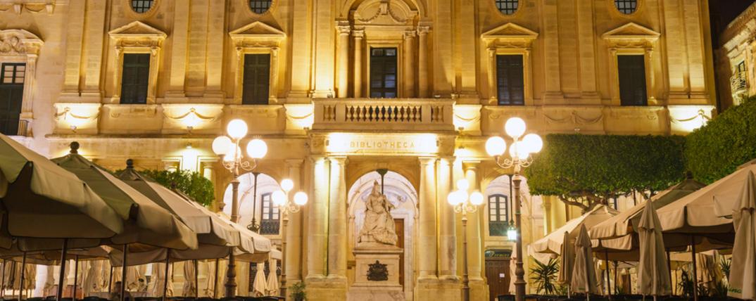 valletta capital malta library