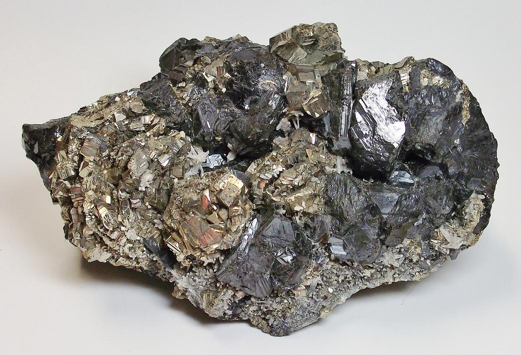 Sphalerite & Pyrite crystals Eagle Mine, Gilman, Colorado