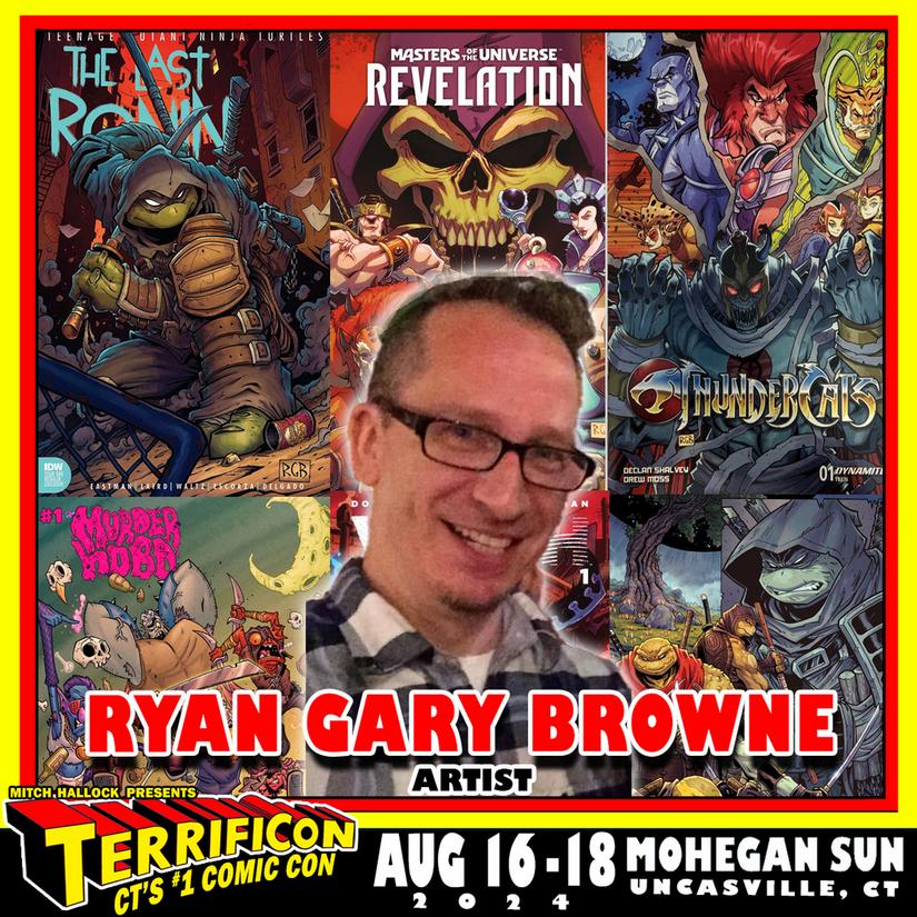 RYAN GARY BROWNE TERRIFICON GUEST