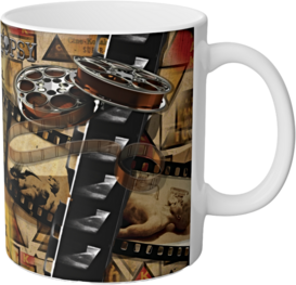 "Alien Autopsy Super XX Film" #2 White Mug, 11oz