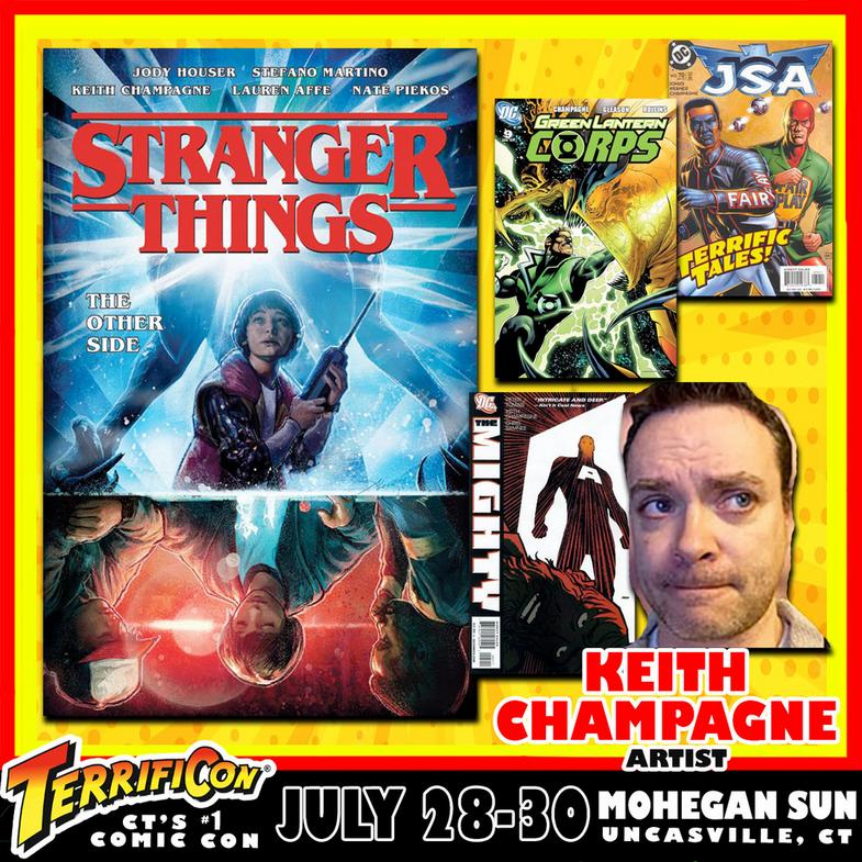 keith champagne terrificon Connecticut's #1 comic con
