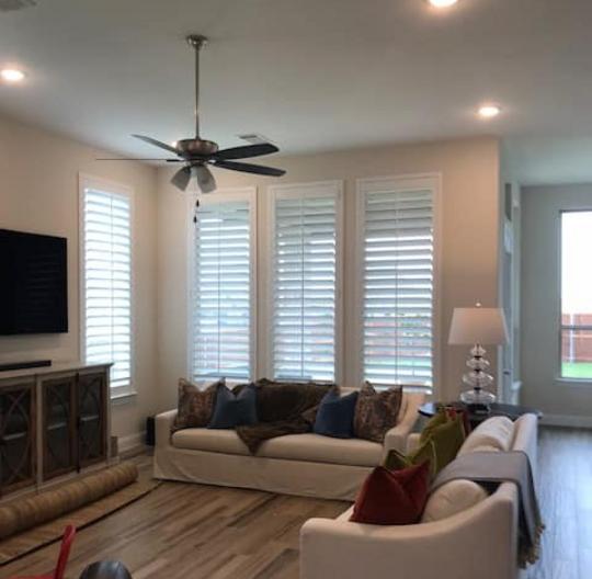 Hidden tilt shutters in Rockwall