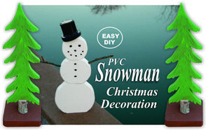 How to make Christmas Snowman decorations. www.DIYeasycrafts.com