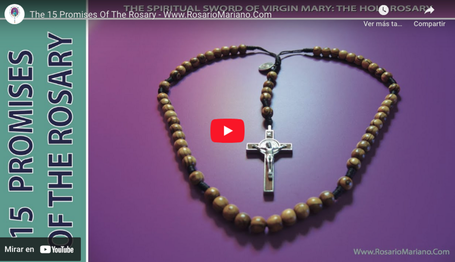 15 PROMISES OF THE ROSARY