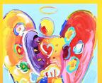 Peter Max Angel with Heart II