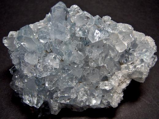 blue CELESTINE - Sakoany deposit, Katsepy Commune, Mitsinjo District, Boeny Region, Mahajanga Province (Majunga), Madagascar