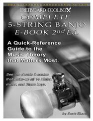 Complete 5-String Banjo Interactive E-Book Fretboard Toolbox