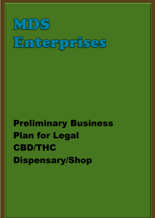 CBD SHop Business Plan