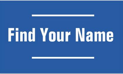 Find Your Name