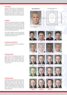 Austrian Passport and Visa Photo Requirements