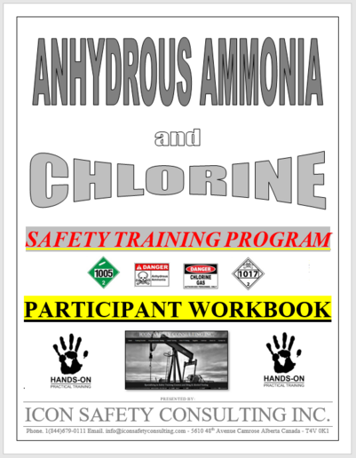 Anhdrous Ammonia and Chlorine Training - ICON SAFETY CONSULTING INC.