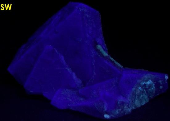 fluorescent phantom green FLUORITE - Riemvasmaak, Kakamas, Kai !Garib, ZF Mgcawu District, Northern Cape Province, South Africa - ex Parker Minerals