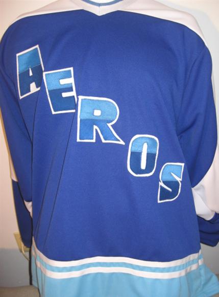 Jersey design, Houston aeros, Hockey jersey