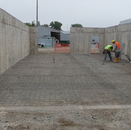 Concrete new construction