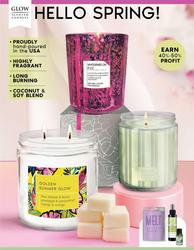 Glow Scented Candles Fundraiser Brochure