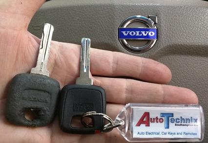 Reolacement Volvo manual car keys