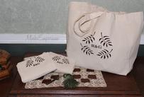 Reusable Canvas and Burlap Shopping Bags