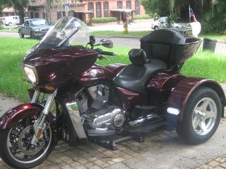 Victory cross country outlet trike for sale