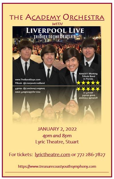 Poster for Liverpool Live with link to Lyric Theatre for tickets