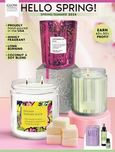 GLOW Candles Spring Candle Fundraiser Brochure