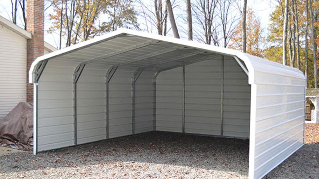 Crazy Carports - 18x21 Metal Carport, 18x21 Carport, Steel ...