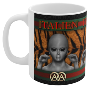ITALIEN Designer #5 Ceramic Mug 11oz