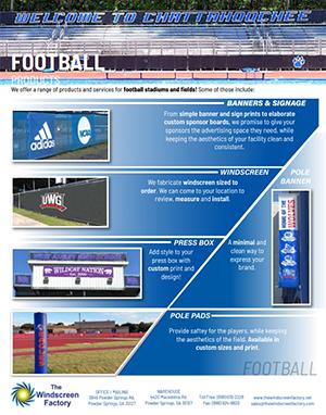 Football 1 Page PDF Flyer