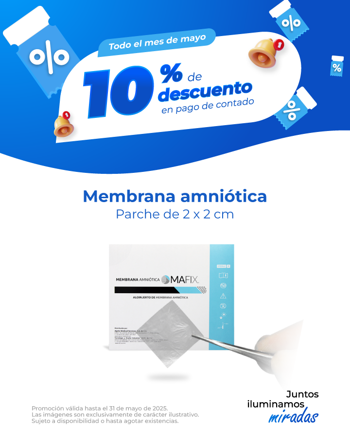 Promoción Mayo - Membrana amniótica