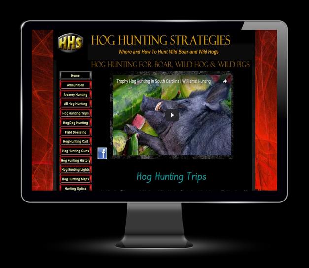 Hog Hunting Website Marketing