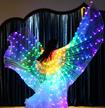 Children's Luminous Angel Butterfly Wings LED Luminescent Colour Cloak Children Dancers Stage Performance Belly Dancing Carnival Party Photo Prop