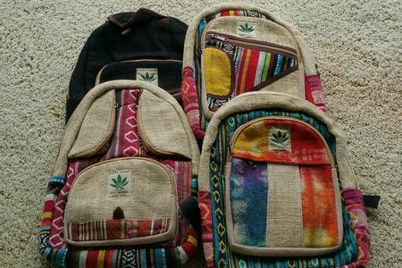 Small Hemp Back Pack