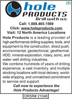 Drilling Supplies, Hole Products