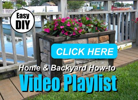DIY Easy Crafts Home and Backyard How-to Video Playlist