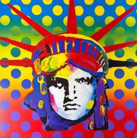 Peter Max Liberty Head