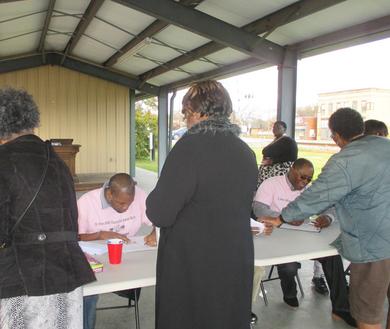 Turkey Give Away to Town of North, SC - 11-22-15