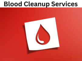 Blood cleanup services in Florida.