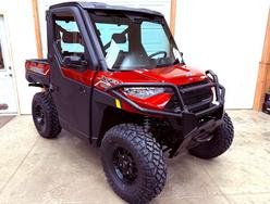 Ranger XP 1000 Full Cab Hard Doors Heat Tip Out Glass blinkers new tires