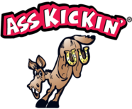 AssKickin title and logo