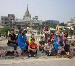 Guests at Jain Temple Kolkata