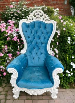 big kids throne chair blue frozen throne chair