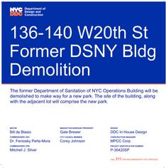 NYC DDC Signage