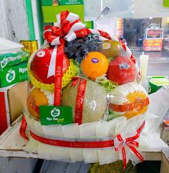 cung cấp giỏ hoa quả nhập khẩu đẹp uy tín tại Hà Nội
