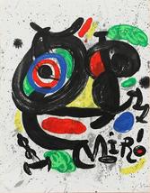 Joan Miro Affiche pour l'Exposition Sculptures