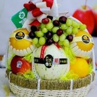 Giỏ hoa quả thắp hương đẹp
